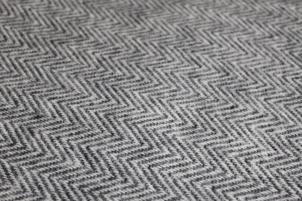 plain herringbone LUXURY LAMBSWOOL BLANKETS