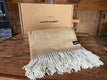 plain herringbone LUXURY LAMBSWOOL BLANKETS