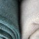 plain herringbone LUXURY LAMBSWOOL BLANKETS