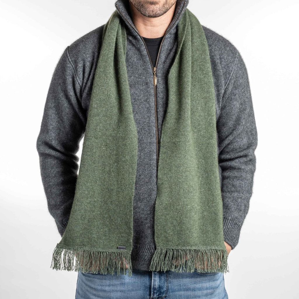 Fringed Scarf Merino Possum