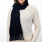 Fringed Scarf Merino Possum