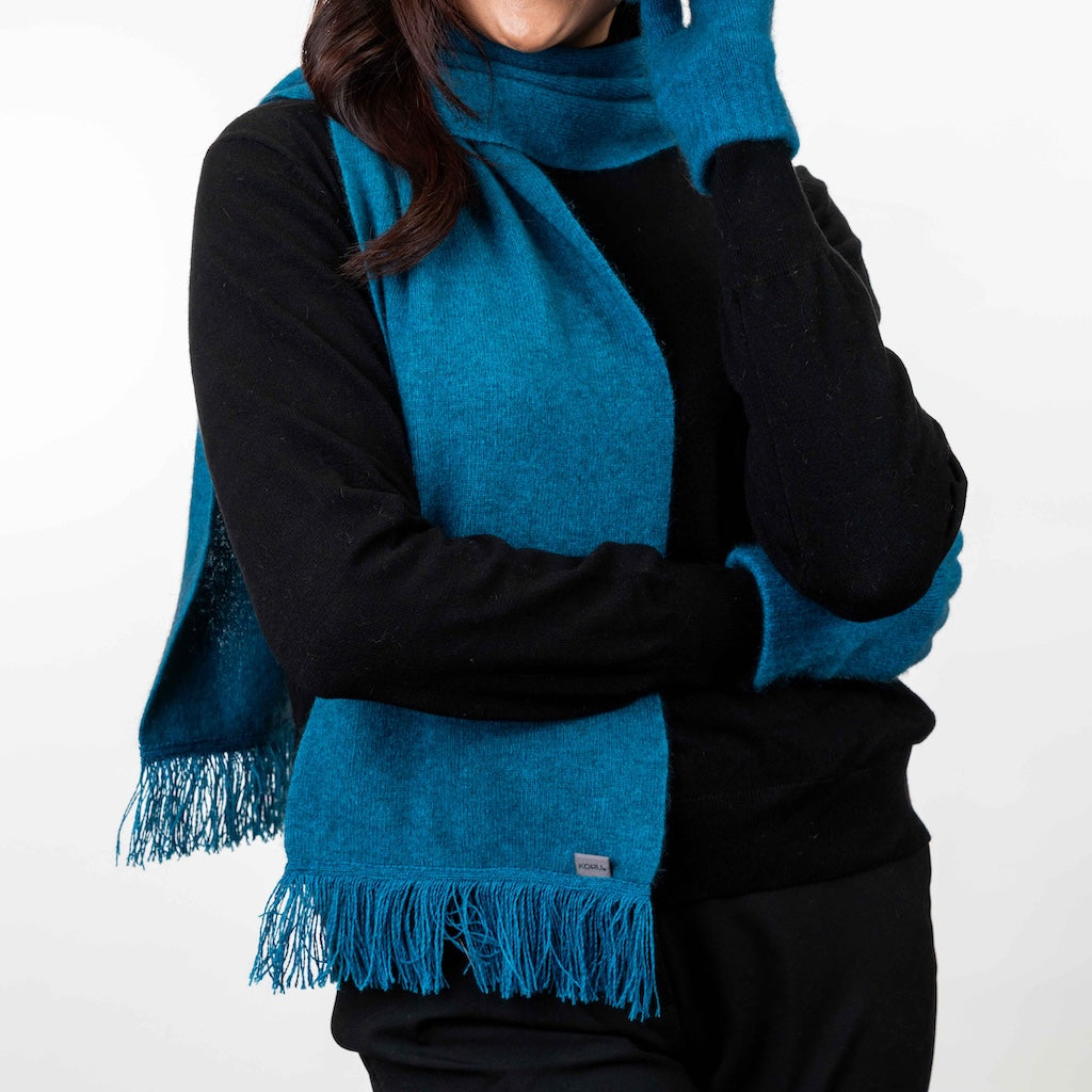 Fringed Scarf Merino Possum