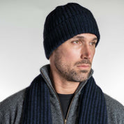 Ribbed Beanie Merino Possum