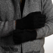 Plain Gloves Merino Possum