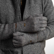 Plain Gloves Merino Possum