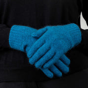 Plain Gloves Merino Possum