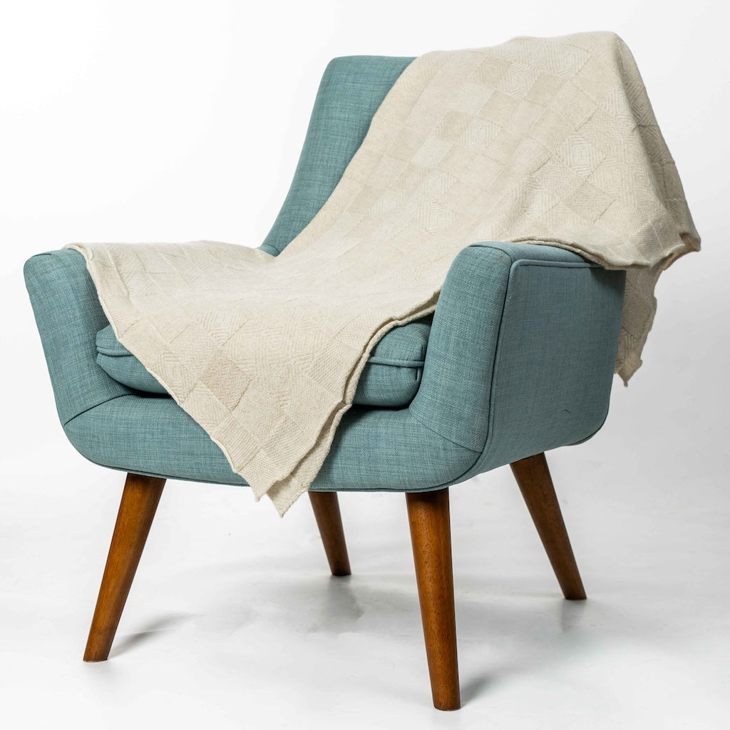 Jacquard Throw Merino Possum