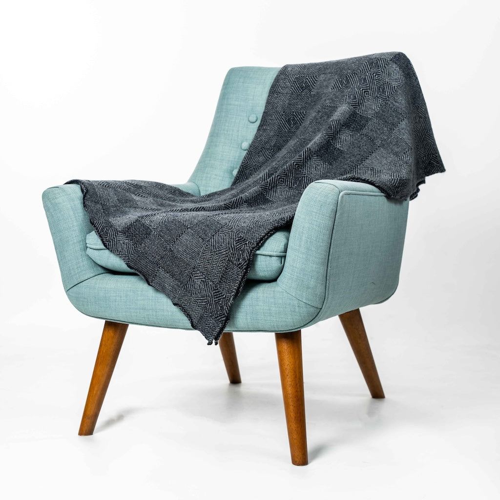 Jacquard Throw Merino Possum