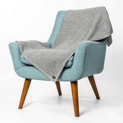 Plated Herringbone Throw Merino Possum