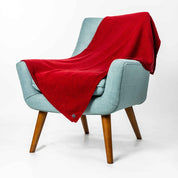 Plated Herringbone Throw Merino Possum