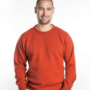 Crew Neck Sweater Mens Merino Possum