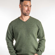 V Neck Neck Sweater Mens Merino Possum