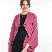 Moss Stitch Shrug Ladies Merino Possum