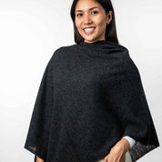 Two Way Poncho Ladies  merino Possum