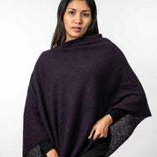 Two Way Poncho Ladies  merino Possum