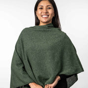 Two Way Poncho Ladies  merino Possum