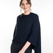 Two Way Poncho Ladies  merino Possum