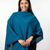 Two Way Poncho Ladies  merino Possum