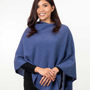 Two Way Poncho Ladies  merino Possum