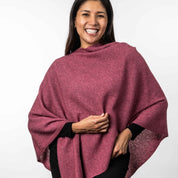 Two Way Poncho Ladies  merino Possum