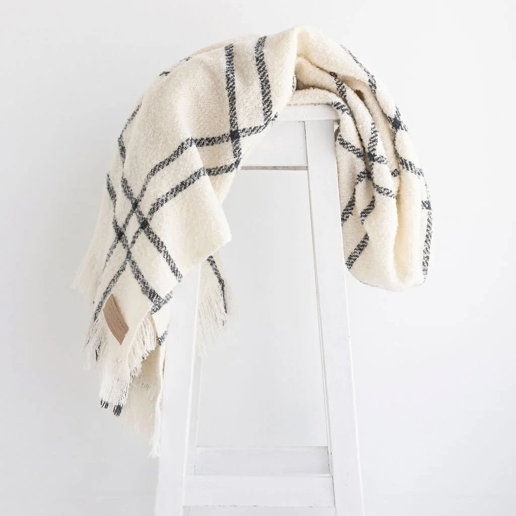 Wool Twill Throw 100% Merino Wool
