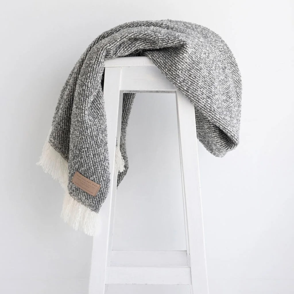 Wool Twill Throw 100% Merino Wool