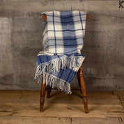 Palliser Ridge Lambs Wool Throw - Large Twill Check