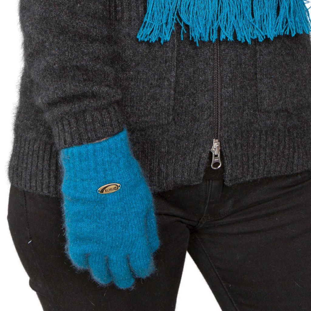 KORU MERINO POSSUM plain GLOVES