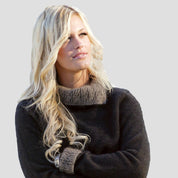 KORU MERINO POSSUM 2 tone SWEATER