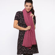 KORU MERINO POSSUM lightweight MOSS STITCH WRAP