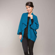 KORU MERINO POSSUM moss stitch SHRUG