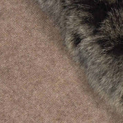 KORU MERINO POSSUM fur trim BEANIE