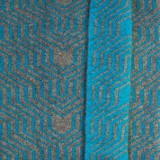 KORU MERINO POSSUM patterned THROW