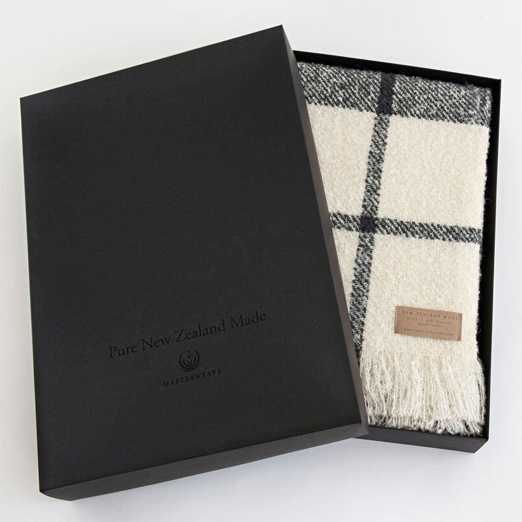 WOOL TWILL THROWS