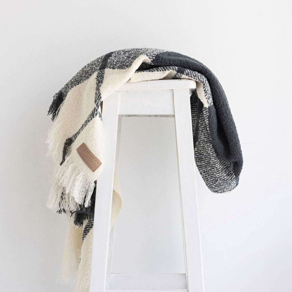 WOOL TWILL THROWS
