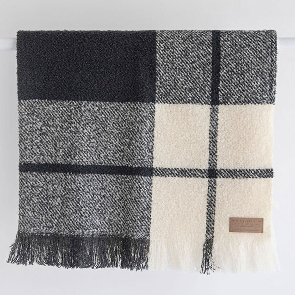WOOL TWILL THROWS