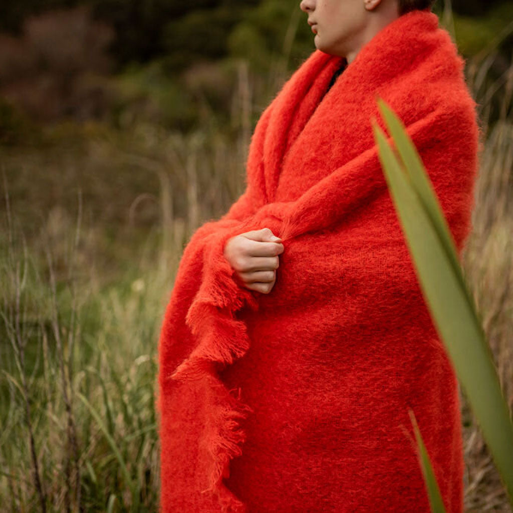 MOHAIR THROWS and BLANKETS