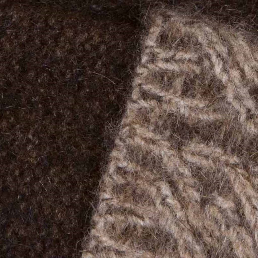 KORU MERINO POSSUM 2 tone SWEATER