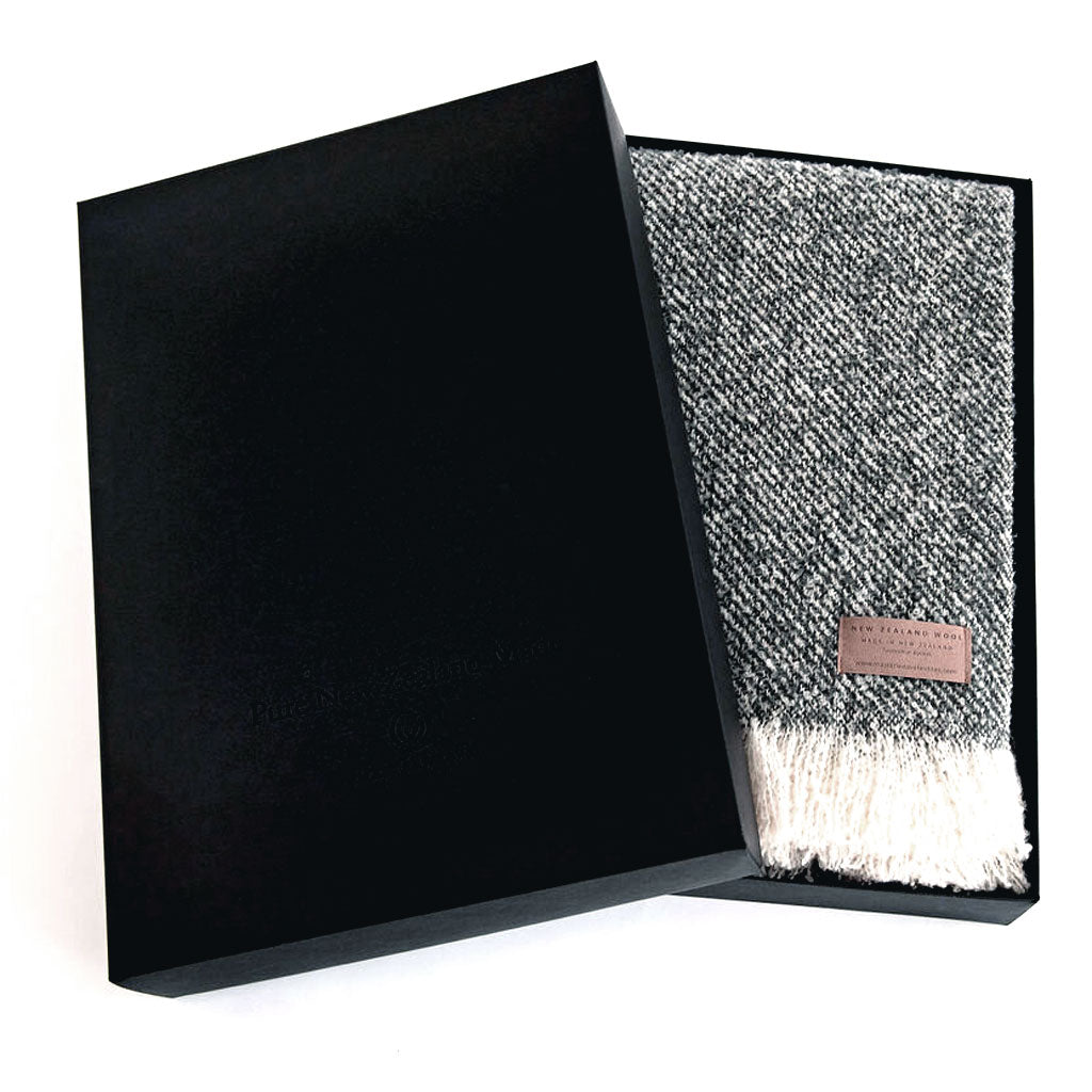 WOOL TWILL THROWS