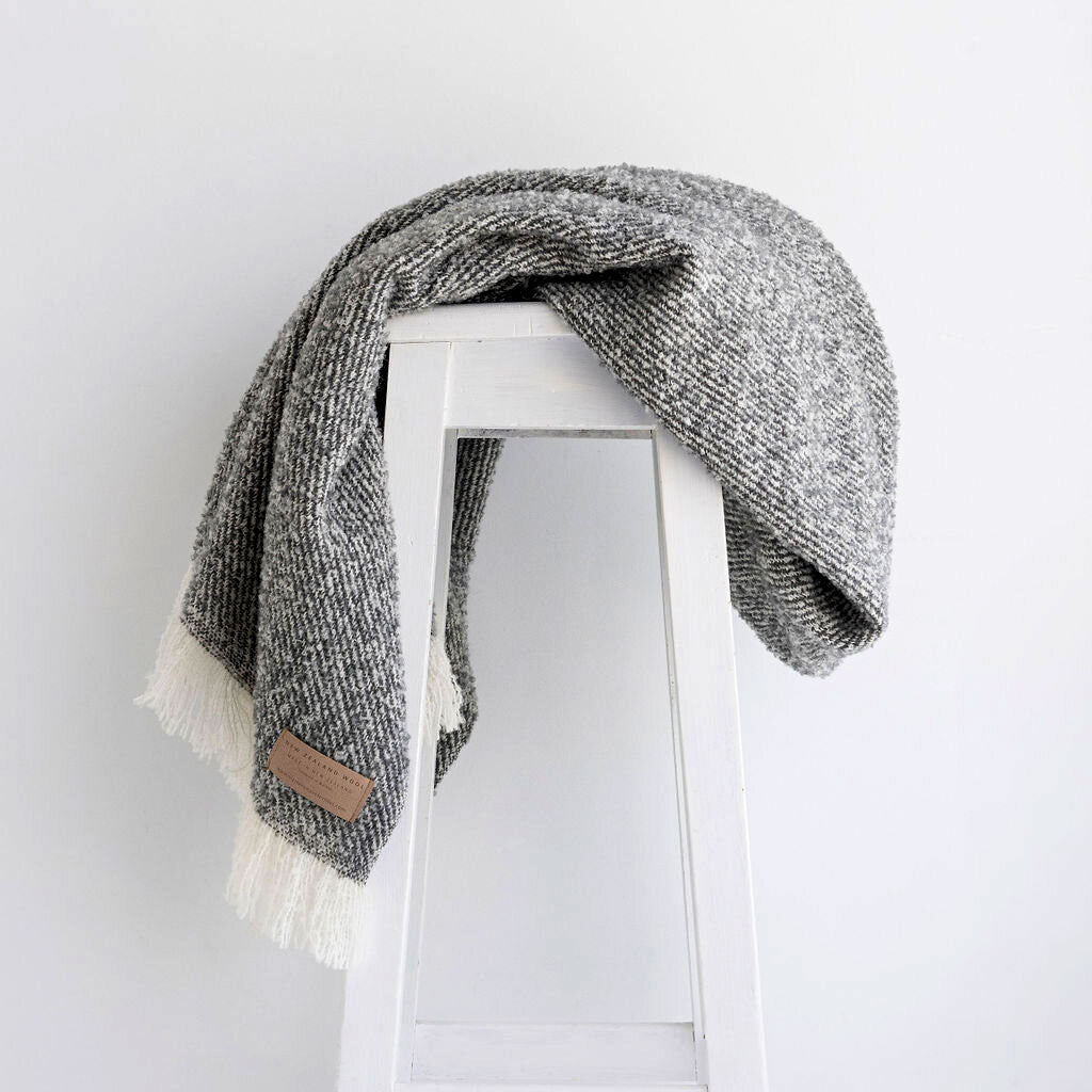 WOOL TWILL THROWS
