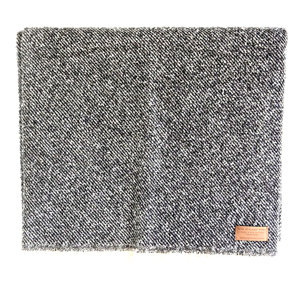 WOOL TWILL THROWS