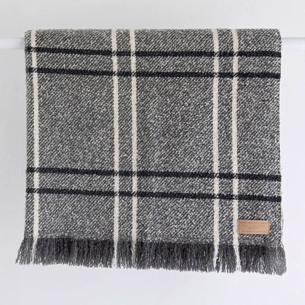 WOOL TWILL THROWS