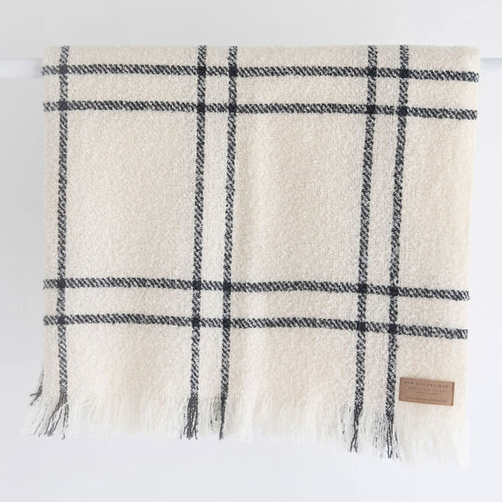 WOOL TWILL THROWS